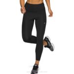 Asics Mallas Tokyo Alta Mujer Rendimiento Negro Gris