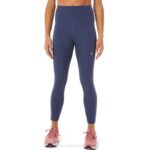 Asics Mallas Tokyo Alta Mujer Trueno Azul Estilo y Comodidad