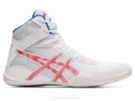 Asics matcontrol 2 zapatillas blancas y rojas eléctricas