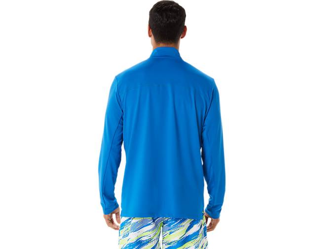 Asics media cremallera hombre lago peligro verde lista para usar - Image 2