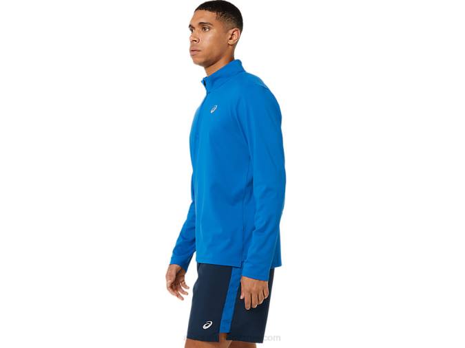Asics media cremallera hombre lago peligro verde lista para usar - Image 3