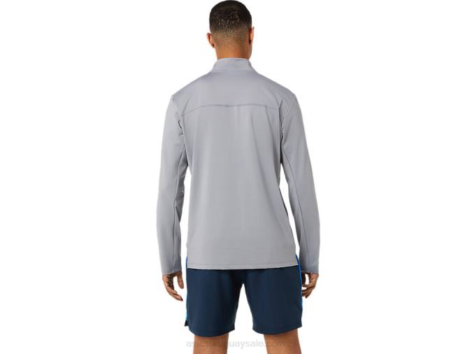 Asics media cremallera hombre lista para usar yeso lago - Image 2