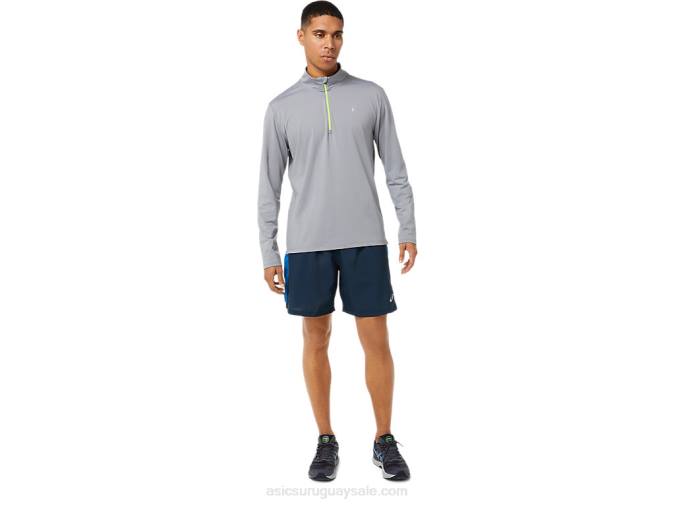 Asics media cremallera hombre lista para usar yeso lago - Image 4