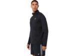 Asics media cremallera hombre rendimiento negro lista para usar - Image 3
