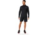 Asics media cremallera hombre rendimiento negro lista para usar - Image 4