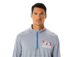 Asics media cremallera hombre yeso lago lista para usar - Image 4