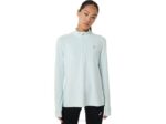 Asics Media Cremallera Mujer Mar Calmante Azul