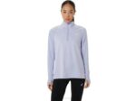 Asics media cremallera mujer thermopolis brezo vapor estilo y confort