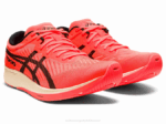 Asics Metaracer Tokio Zapatillas Rojas Negras Rendimiento Deportivo - Image 2