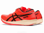 Asics Metaracer Tokio Zapatillas Rojas Negras Rendimiento Deportivo - Image 3