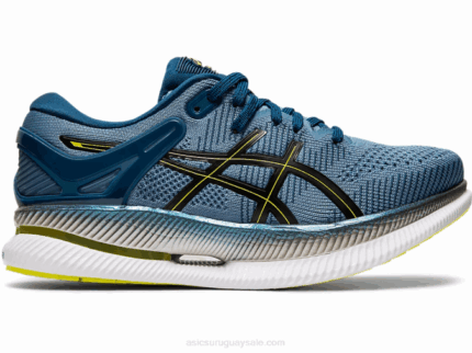 Asics metaride zapatillas gris y negro comodidad y estilo