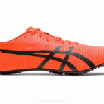 Asics Metasprint Tokio Zapatillas Rojas Amanecer Negro Eclipse