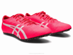 Asics Metasprint Zapatillas Rosa Diva Blanco Rendimiento Atlético - Image 2