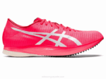 Asics metavelocidad rosa diva y blanco zapatillas deportivas rápidas
