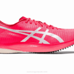 Asics metavelocidad rosa diva y blanco zapatillas deportivas rápidas