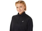 Asics mujer rendimiento 1/4 zip thermopolis negro deportivo - Image 4