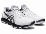 Asics netburner balístico ff 2 zapatillas deportivas blancas y bronce - Image 8