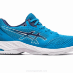 Asics netburner balístico ff 3 zapatillas azul isla azul índigo