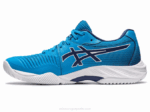 Asics netburner balístico ff 3 zapatillas azul isla azul índigo - Image 4