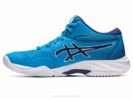 Asics netburner balístico ff mt 3 zapatillas azul isla azul índigo - Image 4