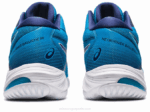 Asics netburner balístico ff mt 3 zapatillas azul isla azul índigo - Image 5