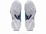 Asics netburner balístico ff mt 3 zapatillas azul isla azul índigo - Image 7
