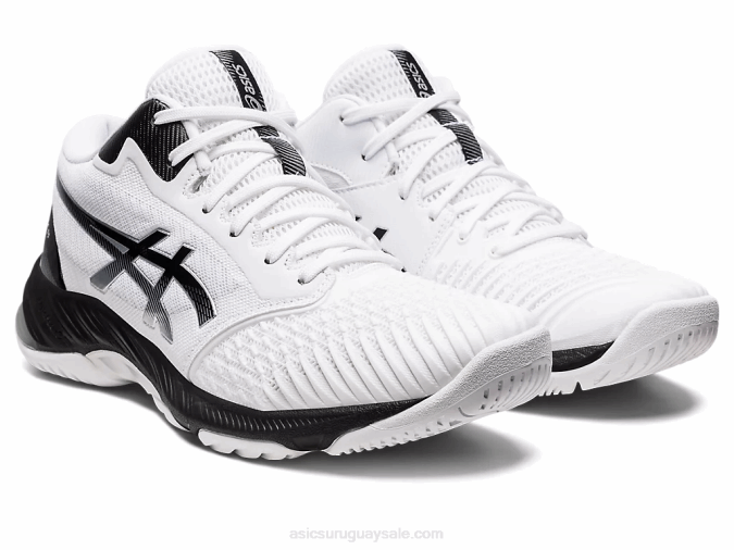 Asics netburner balístico ff mt zapatillas deportivas blanco negro - Image 2