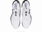Asics Netburner Balístico FF Zapatillas Blanco Negro Rendimiento Deportivo - Image 6
