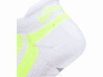 Asics nimbus pestaña única zapatillas blancas amarillas brillantes - Image 3