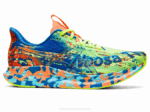 Asics noosa tri 14 peligro verde lago zapatillas de running