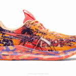 Asics noosa tri 14 zapatillas naranja pop coral llameante