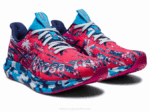 Asics noosa tri 14 zapatillas rosa diva azul índigo deportivas - Image 2