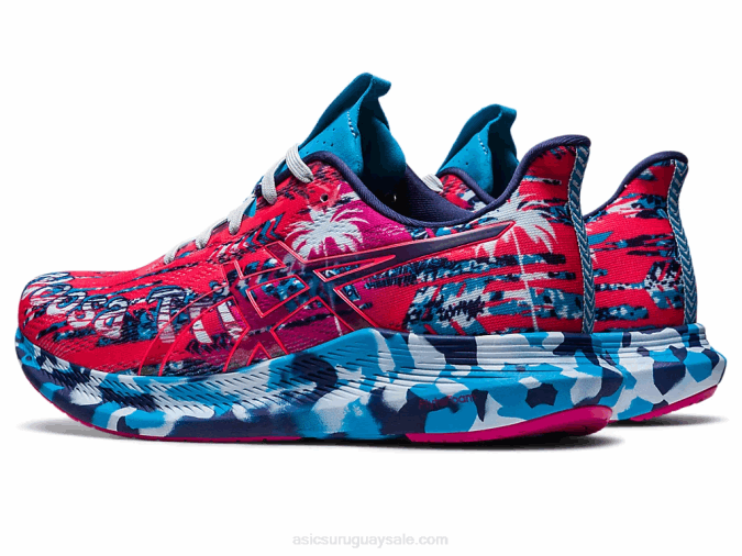 Asics noosa tri 14 zapatillas rosa diva azul índigo deportivas - Image 3