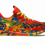 Asics noosa tri 14 zapatillas tomate cherry amarillo seguridad
