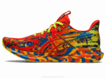 Asics noosa tri 14 zapatillas tomate cherry amarillo seguridad - Image 4