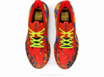 Asics noosa tri 14 zapatillas tomate cherry amarillo seguridad - Image 6