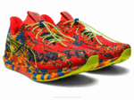 Asics noosa tri 14 zapatillas tomate cherry amarillo seguridad - Image 8