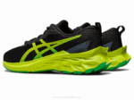 Asics Novablast 2 Escuela Primaria Ralladura Lima Negra - Image 3