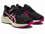 Asics Novablast 2 Zapatillas Infantiles Ponche de Frutas Negro - Image 2