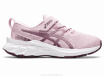 Asics Novablast 2 Zapatillas Infantiles Rosa Plata Ideal para Preescolar