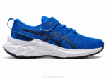 Asics Novablast 2 Zapatillas Preescolar Azul Eléctrico y Océano Profundo