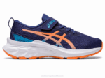 Asics Novablast 2 Zapatillas Preescolar Azul Índigo Melocotón