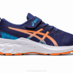 Asics Novablast 2 Zapatillas Preescolar Azul Índigo Melocotón