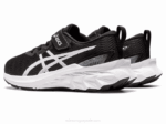 Asics Novablast 2 Zapatillas Preescolar Blanco Negro Estilo y Comodidad - Image 3