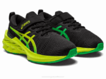 Asics Novablast 2 Zapatillas Preschool Ralladura Lima Negra - Image 2