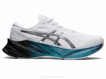 Asics Novablast 3 Platino Zapatillas Running Blanco Plata