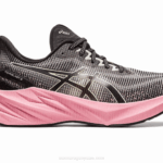 Asics Novablast 3 Zapatillas Delirio Negro Rosa Rendimiento Cómodo