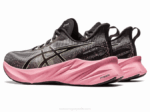 Asics Novablast 3 Zapatillas Delirio Negro Rosa Rendimiento Cómodo - Image 3