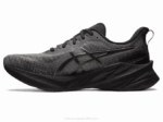 Asics Novablast 3 Zapatillas Negras y Grises para Correr - Image 4