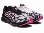 Asics Novablast Zapatillas Running Blancas Negras Rendimiento Alto - Image 2